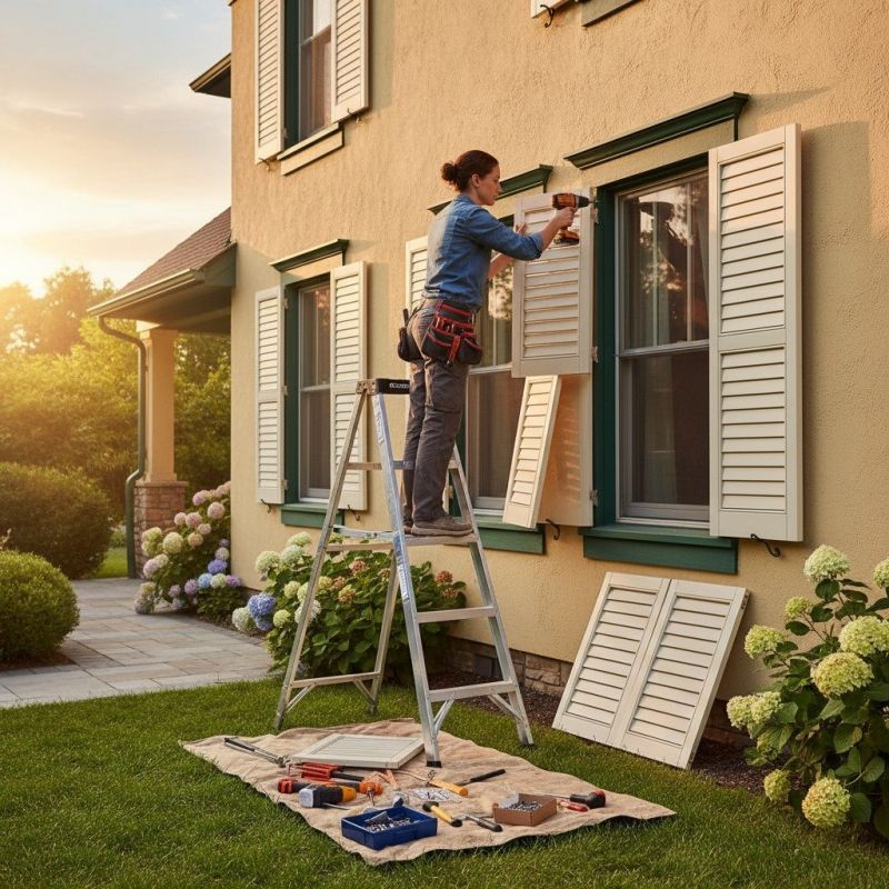 Exterior Shutters Repair in Denver County, CO