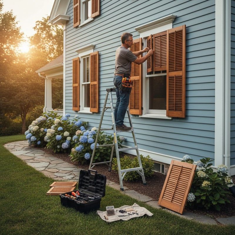 Shutter Handle Repair in Olathe, KS
