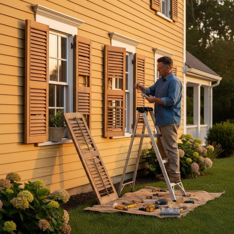 Shutter Louver Repair in Boulder, CO